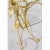 Restored Vintage Gilded Wheat Sheaf Tole Sofa Table Base For Sale - Image 6 of 11