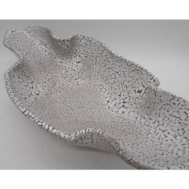 Large Ceramic Handkerchief Centerpiece in the style of Vallauris, 1970s For Sale - Image 18 of 18