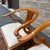 Late 20th Century Vintage Schnadig James Mont / Ming Style Horseshoe Chairs in Maple & Brass - A Pair For Sale - Image 5 of 18