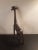GORGEOUS Hammered Bronze 10" Giraffe Figurine. Add a touch of elegance to your home decor with this beautiful hammered...