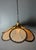 Stunning and rare Uchiwa fan lamp in rattan fiber very much in de style of Ingo Maurer's famous Uchiwa lamp series. We've...