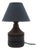 Handmade Blue Ceramic Table Lamp by Tomas Anagrius for Kvidinge Keramik, Sweden, 1960s For Sale