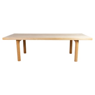 Danish Oak Coffee Table, 1960s For Sale