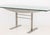 Late 20th Century Contemporary Glass Top Dining Table For Sale - Image 5 of 9