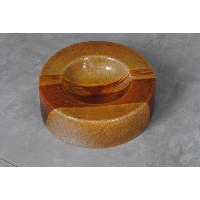 Mid-Century Italian Ceramic Bowl by Giancarlo Piani, Faenza, 1970s, in Very Good conditions. Designed 1970 to 1979 This...