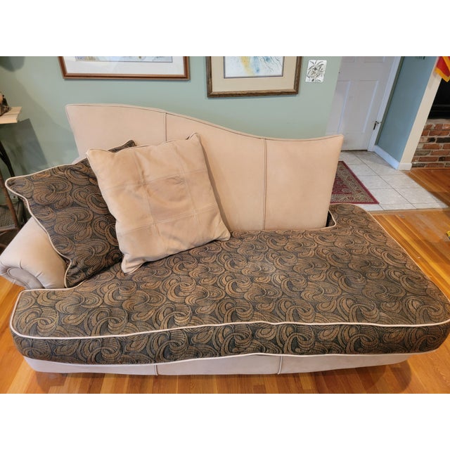 My sister owned a furniture store and I had admired this chaise for some time. Then one Christmas she presented it to me...