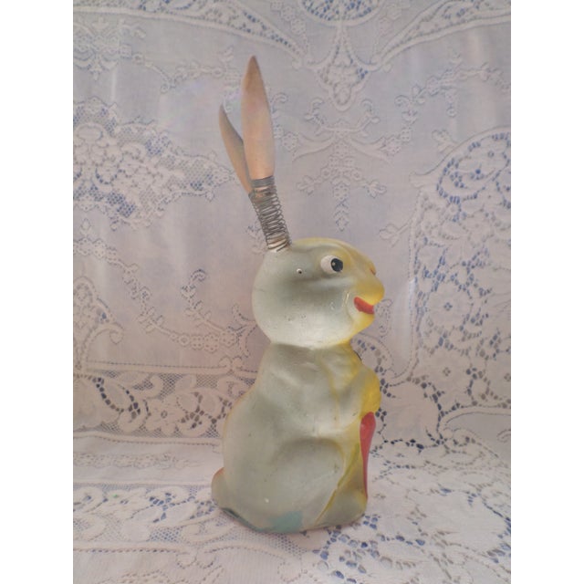 1900 - 1909 Antique Rare Palmer Cox Brownie Paper Mache Halloween Rabbit Candy Container For Sale - Image 5 of 9