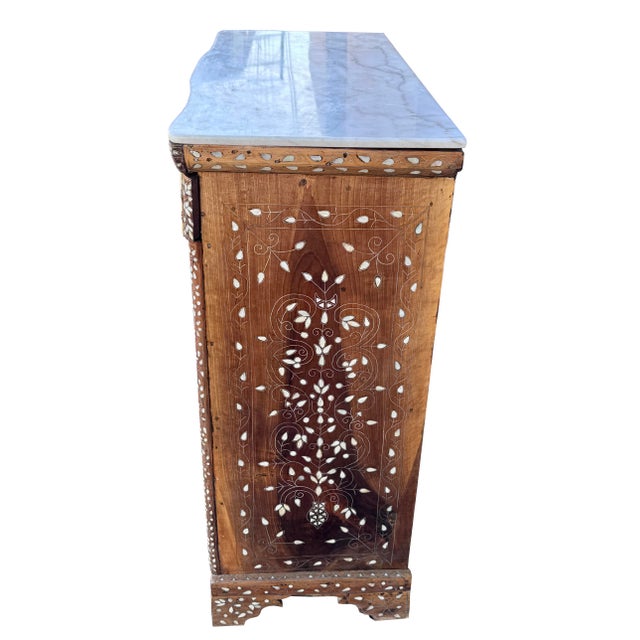 Antique 19th Century Mother of Pearl Dresser For Sale - Image 4 of 5