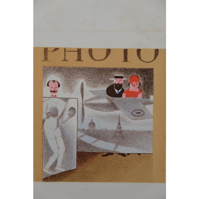 Modern Lucien Boucher, Le photographe, Lithograph For Sale - Image 3 of 6