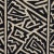 Mid-Century Modern Sample - Schumacher X David Kaihoi Jagged Maze Fabric in Black For Sale - Image 3 of 4