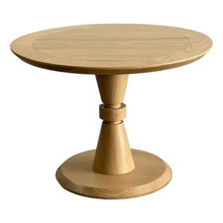 Made to Order: Forma Dining Table in White Oak, 42” For Sale