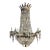 Early 19th Century Crystal and Bronze Chandelier For Sale