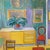 This original oil painting by swedish artist leif öhr (born 1945) is a beautiful example of his distinctive modernist...