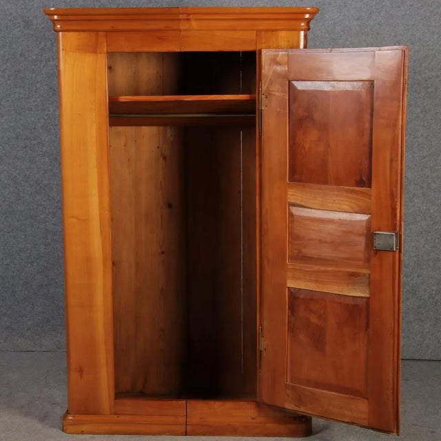 Biedermeier Cabinet in Cherrywood, 1830s For Sale - Image 6 of 18