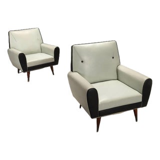Vintage Lounge Chairs, 1960s, Set of 2 For Sale