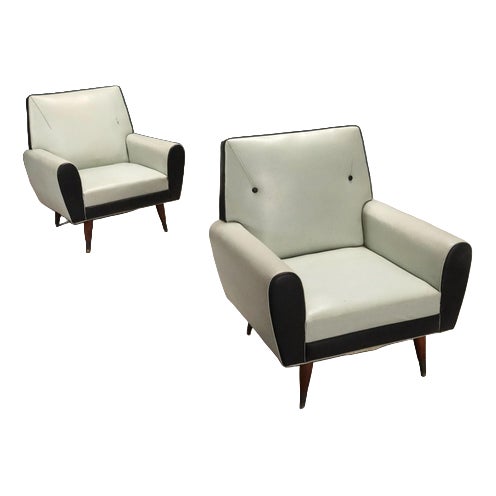 Vintage Lounge Chairs, 1960s, Set of 2 For Sale