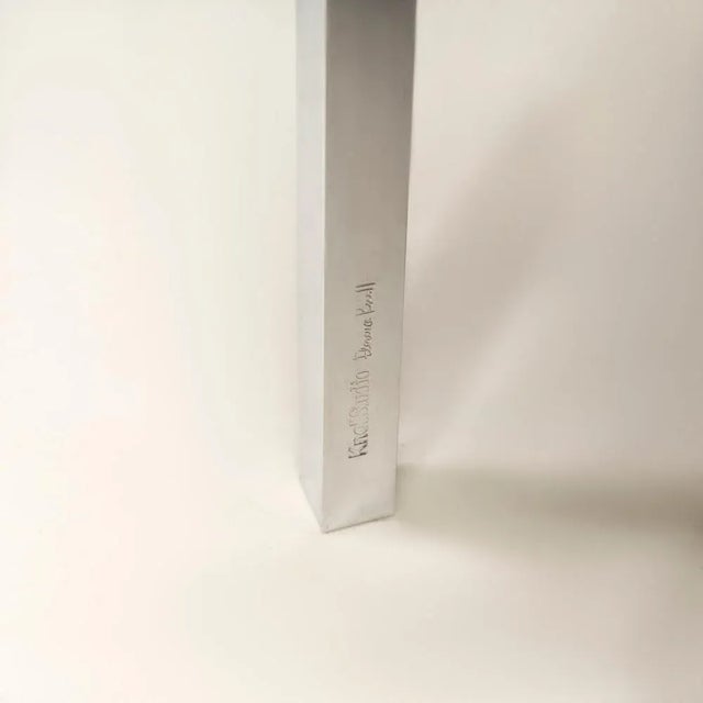 Brown Ebonized Oak Mini Desk by Florence Knoll for Knoll For Sale - Image 8 of 9