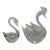 Vintage Murano Glass Swans Seguso For Sale