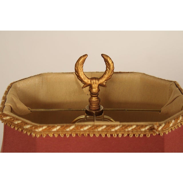 Plastic Late 20th Century Egyptian Revival Gilt Greyhound Table Lamps - a Pair For Sale - Image 7 of 18