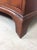 Mid Century Georgian Style Lowboy Dresser With Bowfront Design and 9 Drawers For Sale - Image 13 of 18