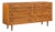 Robert Baron for Glenn of California Mid Century Walnut Lowboy Dresser For Sale