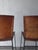 Brown Pair of 1950s Woven Leather and Iron Bar Stools After Swift and Monell For Sale - Image 8 of 9