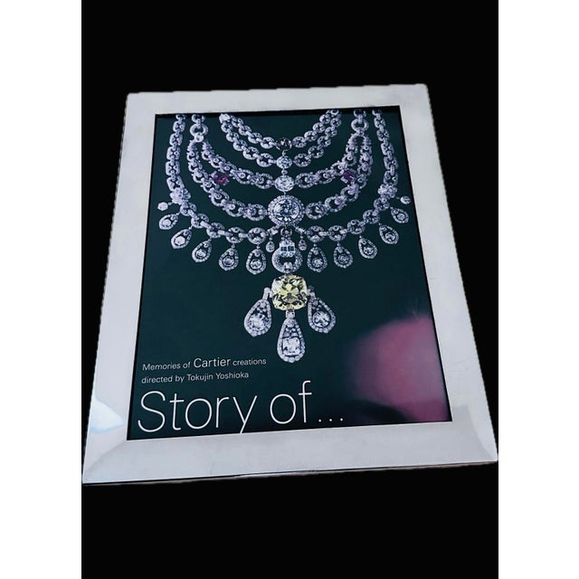 Mid-Century Modern Vintage Cartier Pewter Picture Frame For Sale - Image 3 of 12