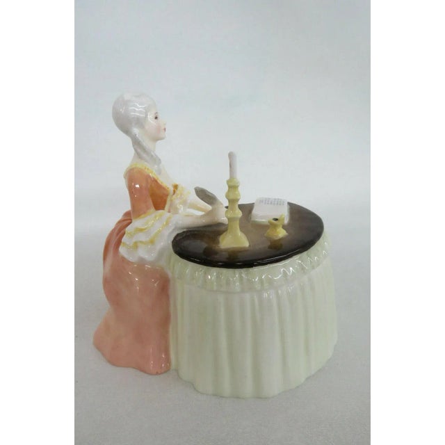 Ceramic Royal Doulton HN2330 Meditation English Bone China Porcelain Figurine For Sale - Image 7 of 11