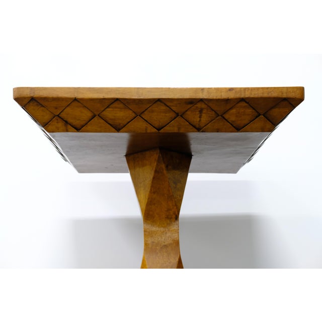 Contemporary José Zanine Caldas "Mesa De Jogo" Game Table, Brazil For Sale - Image 3 of 7