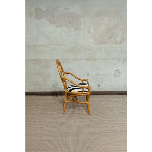 Vintage Bamboo Chairs, 1970s, Set of 6 For Sale - Image 12 of 15