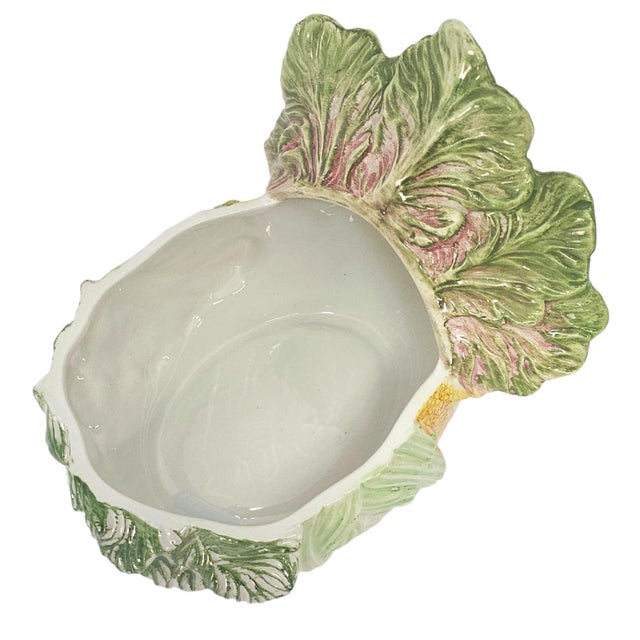 Late 20th Century Italian Majolica Turkey Tureen Arcimboldo Style For Sale - Image 12 of 15