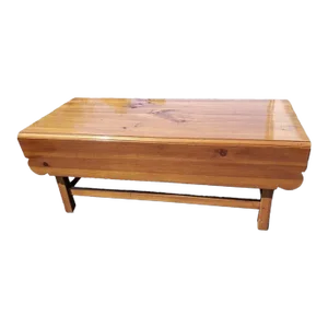 Ethan Allen Mid-Century Pine Drop Leaf Cocktail Table