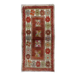 Vintage Turkish Oushak Rug - 02’03 X 04’03