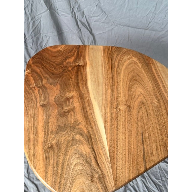 Custom Furniture Builders The Zebra Slot Hoodoo Side Table by Green Coyote For Sale - Image 4 of 14