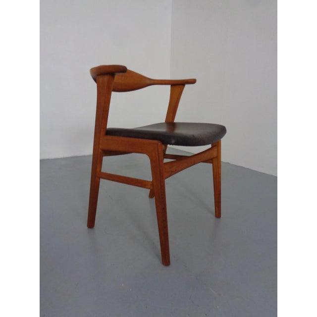 1960s Teak Chair by Erik Kirkegaard for Høng Stolefabrik, Denmark, 1960s For Sale - Image 5 of 18