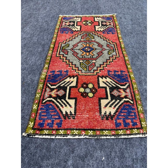 Turkish Yastik Rug 1'8" x 3'3" #24030 Explore a curated collection of hallway runners, wool rugs, and handmade...