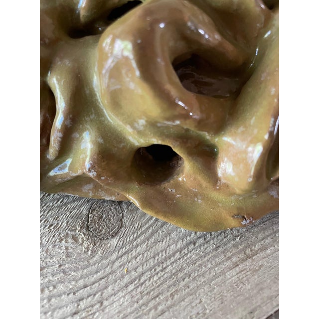 Glass Ceramic Mirror with Artichokes, 2010s For Sale - Image 7 of 9