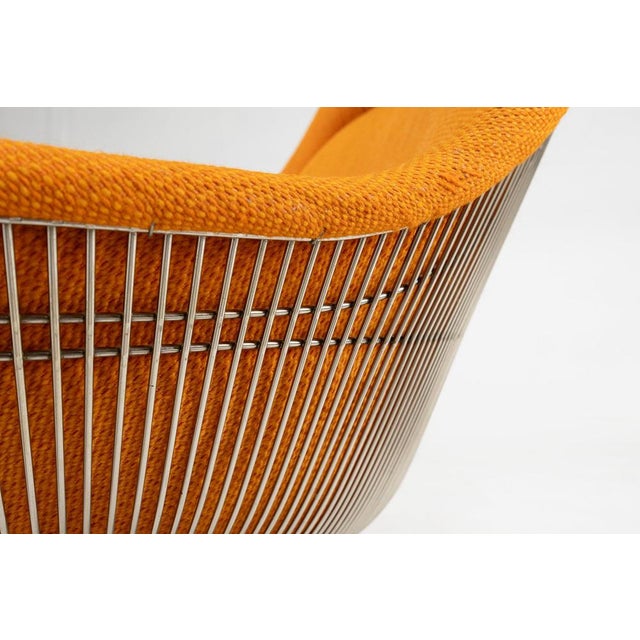 Set of Model 1705 Easy Chair and Ottoman by Warren Platner for Knoll, 1966 For Sale - Image 16 of 18