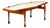 Brazilian Modern Coffee Table in Caviúna Wood and Marble by Bertomeu, Brazil, 1960s For Sale