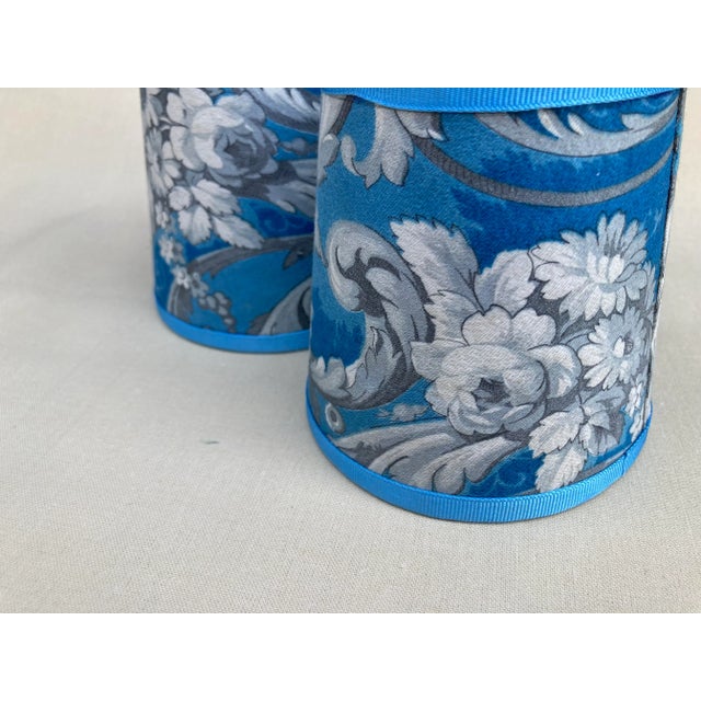 Mary Jane McCarty Designs Floral Chandelier Shades For Sale - Image 4 of 5