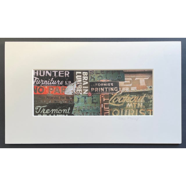 Photography 2007 Valerie Fleming Chattanooga Neon Sign Photographic Collage For Sale - Image 7 of 9