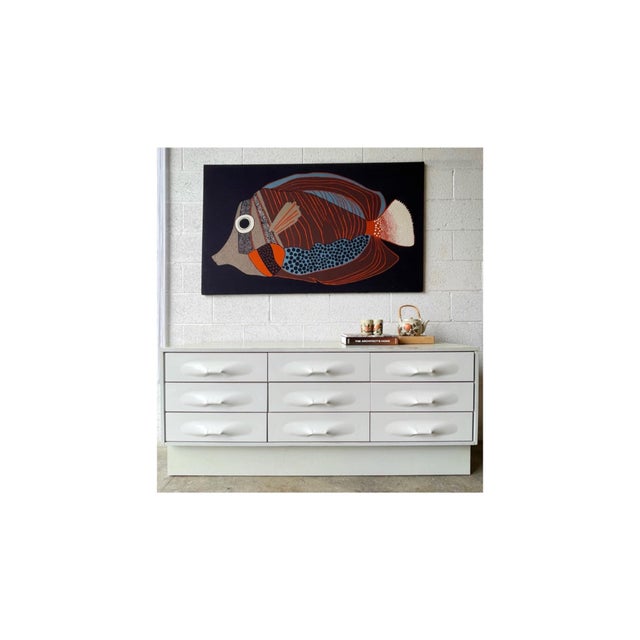 Mid-Century Modern 1970’s Dresser Designed by Giovanni Maur for Treco For Sale - Image 3 of 9