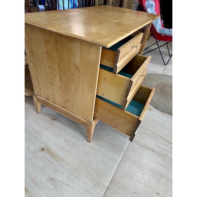 Beige Vintage Heywood Wakefield Cadence Writing Desk For Sale - Image 8 of 13