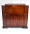 Oxblood Red Mid 20th Century Anglo Indian Dry Bar Cabinet Rosewood & Brass For Sale - Image 8 of 13