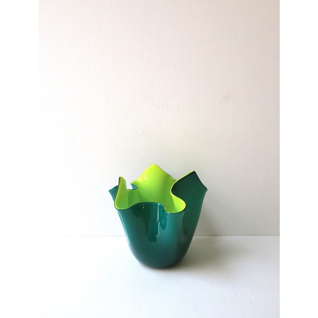 Venini Italian Murano Vase For Sale In New York - Image 6 of 12