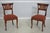 Age: Approx: 30 Years Old Details: Lattice Back Chairs Brand New Professionally Upholstered Seats Un-Marked As To...