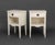 Contemporary White Fine Furniture Painted Nightstands, Pair For Sale - Image 3 of 9