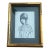 Mid-Century Ink Portrait Drawing of a Woman, Framed For Sale