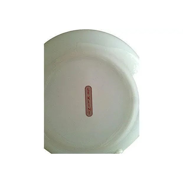 Mid-Century Modern Le Klint White Glass Lamp For Sale - Image 3 of 5