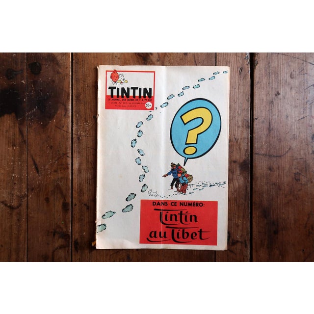 Paper Original Le Journal De Tintin No. 523, October 1958 – Tintin Au Tibet First Issue For Sale - Image 7 of 7